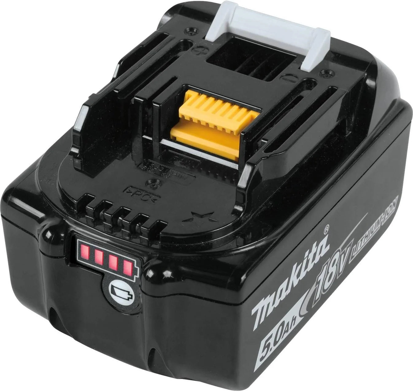 Makita 18V LXT Power Kit – 5.0Ah Battery, Fast Charger, Type 3 Case with Custom Inlay