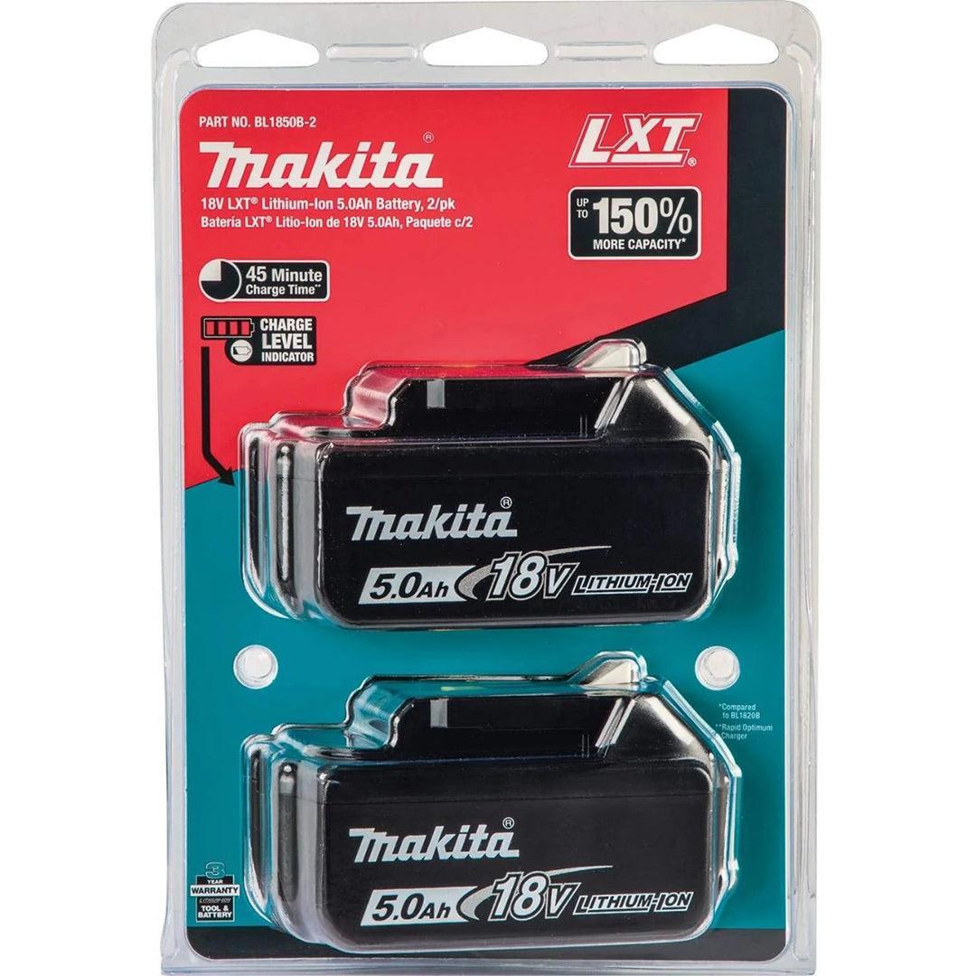 Makita DTD153RTJ 18V LXT Brushless Impact Driver Kit – 2 x 5.0Ah Batteries, Charger & MAKPAC Case