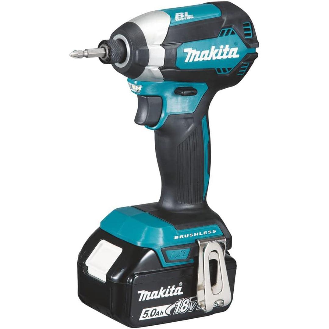 Makita DTD153RTJ 18V LXT Brushless Impact Driver Kit – 2 x 5.0Ah Batteries, Charger & MAKPAC Case