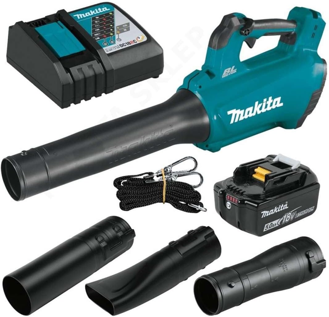 Makita DUB184RT 18V LXT Brushless Cordless Blower Kit – Includes 1x 5.0Ah Battery & Charger