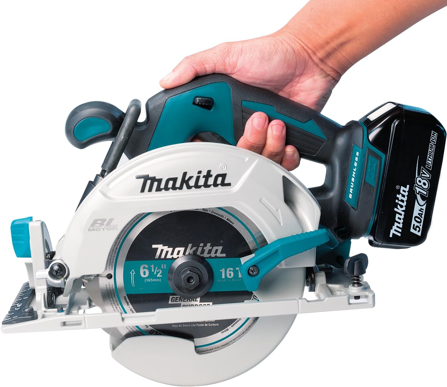 Makita DHS680Z 18V Li-Ion LXT Brushless 165mm Circular Saw – Tool Only (Battery & Charger Excluded)