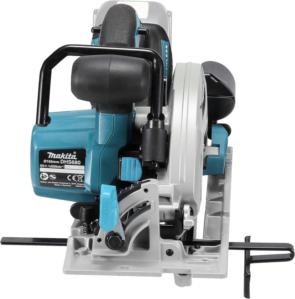 Makita DHS680Z 18V Li-Ion LXT Brushless 165mm Circular Saw – Tool Only (Battery & Charger Excluded)
